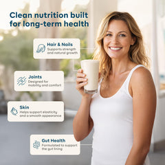 Goode Health SUPR Collagen Powder unflavored blends without altering taste