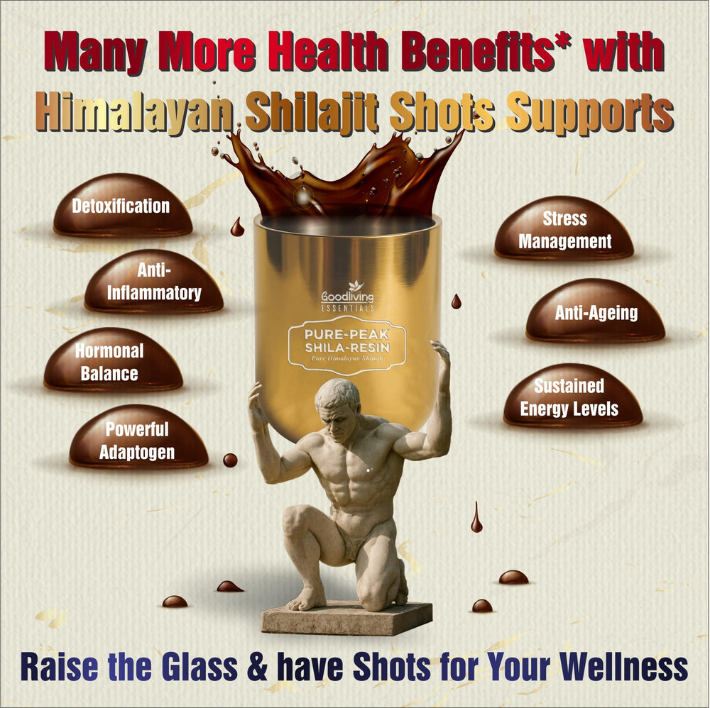 Goodliving Essentials COA-verified Shilajit resin with Eurofins confirms transparency.