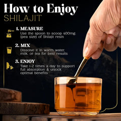 GoodLiving Himalayan Shilajit Resin mineral-rich profile close-up