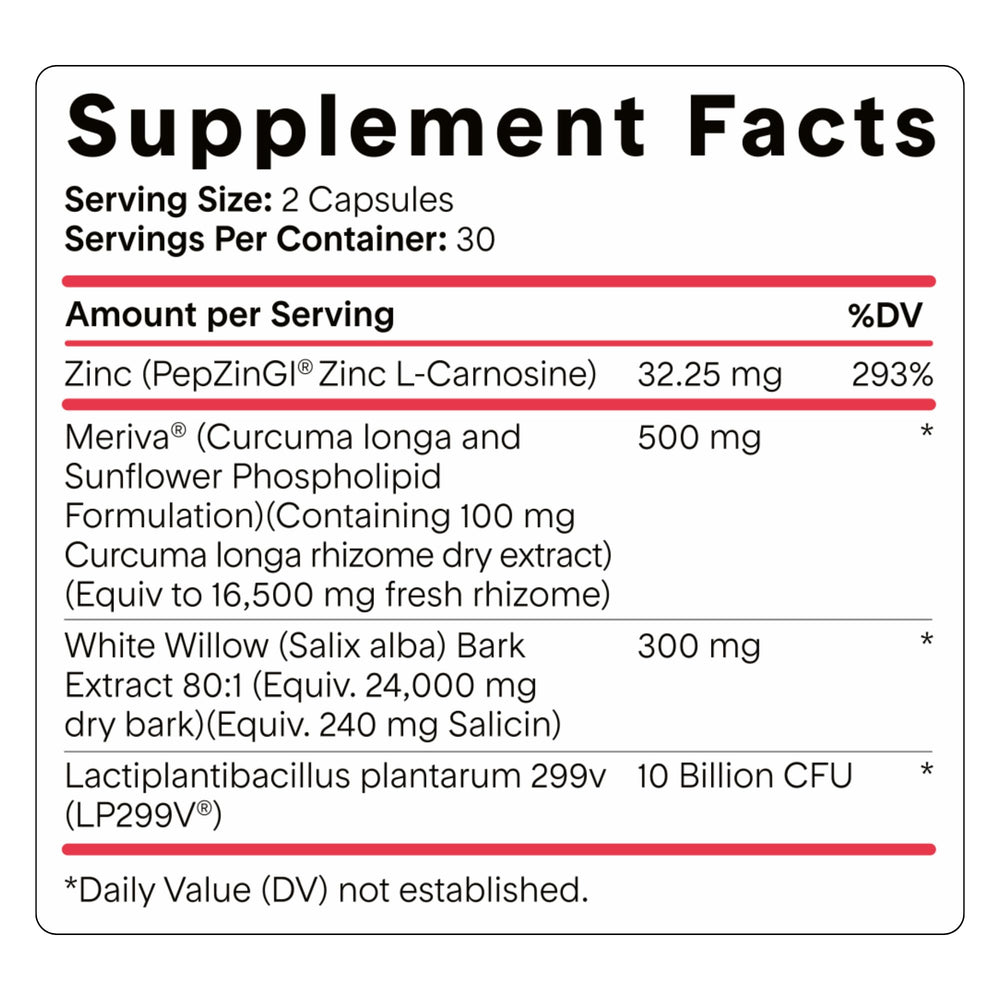 Goodness Lover Inflammation Pro bottle on shelf embodying reliable wellness