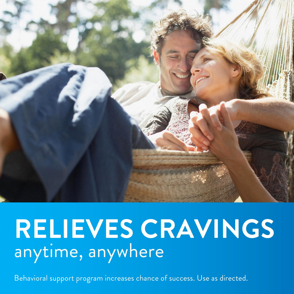 GoodSense Mint-flavor lozenge for quick relief during cravings.