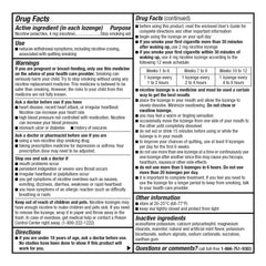 135-count GoodSense lozenge package for extended quit support.