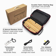 Goodtar deep relaxation bamboo massage offering deeper warmth and comfort
