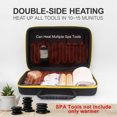 Goodtar portable stone warmer compact for travel-friendly home spa sessions.