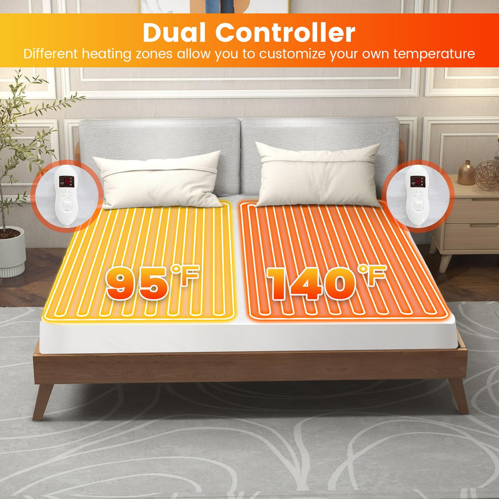 GORELAX 16-inch deep pockets fit securely on most mattresses.