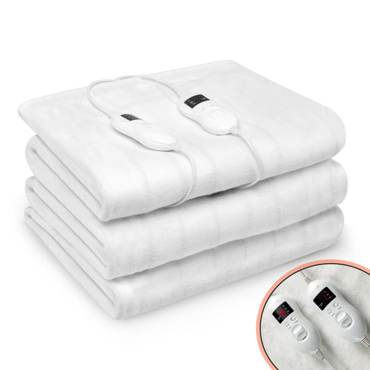 GORELAX king-size heated mattress pad with dual control for personalized comfort.