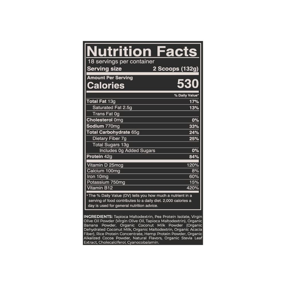 Gorilla Gulps Mocha Mass Gainer banana mix for a creamy shake.