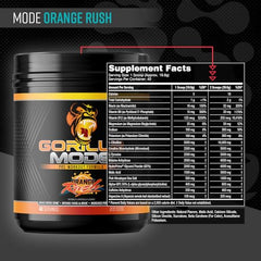 Gorilla Mind Gorilla Mode energy visuals for sustained workout drive