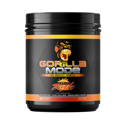 Gorilla Mind Gorilla Mode pumps image showing enhanced muscle fullness for workouts