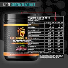 Gorilla Mind Gorilla Mode scoop pouring for easy mixability during training