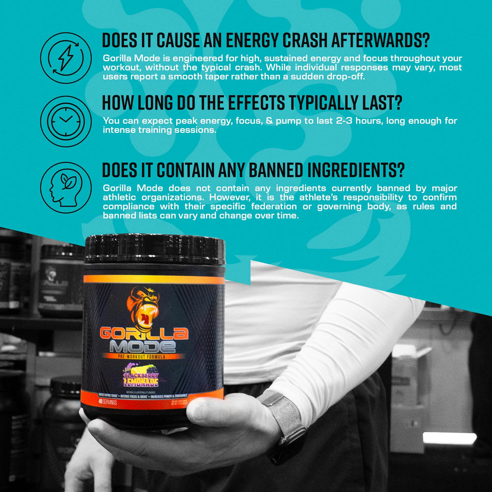 Gorilla Mind Pre Workout scoop ready for a serving