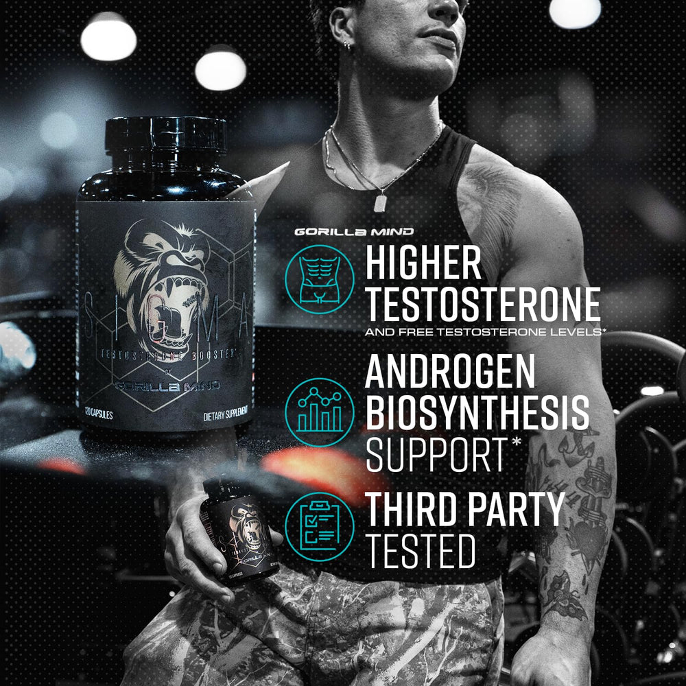 Gorilla Mind Sigma third-party testing label indicating quality and transparency