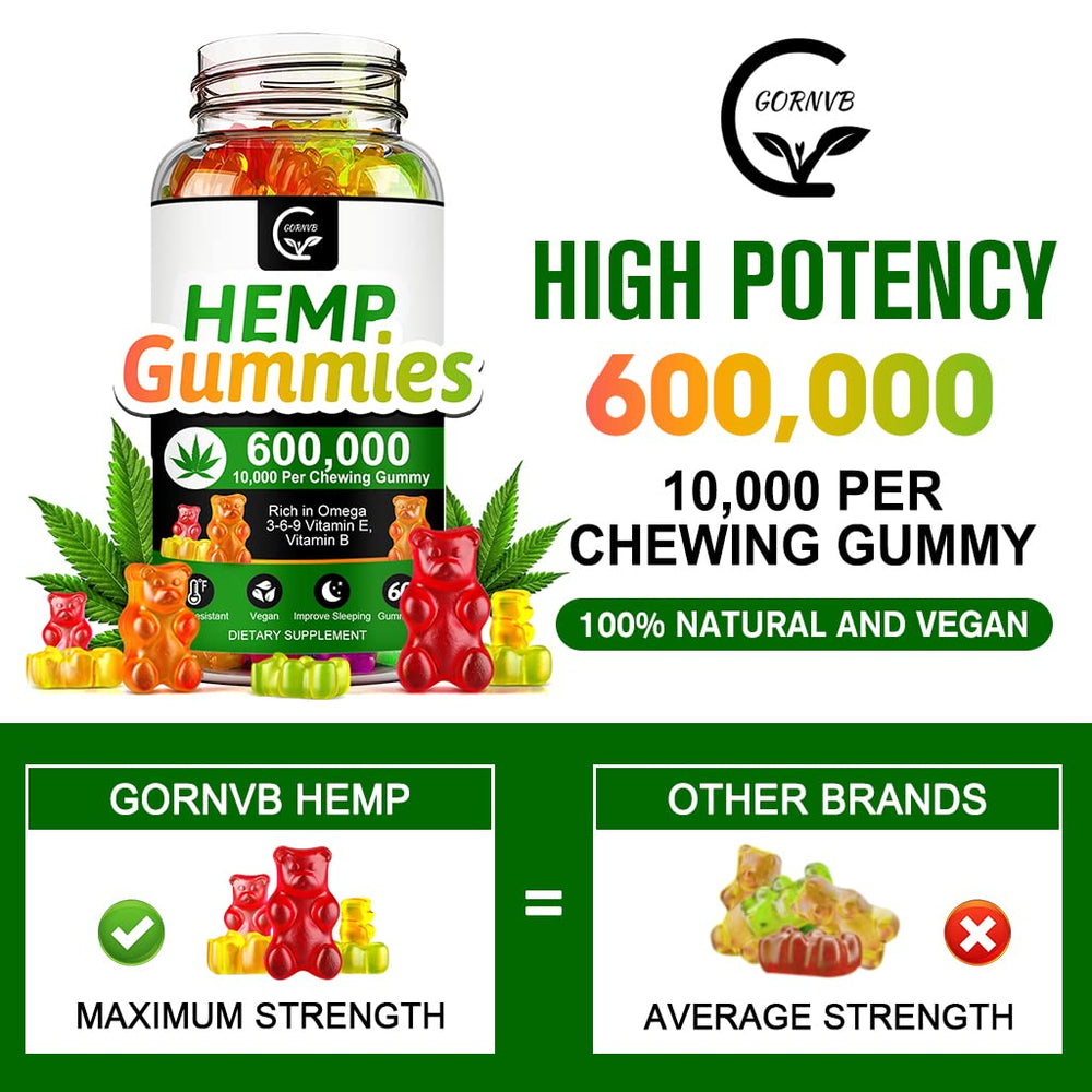 GORNVB stress-relief gummies provide a calming daily ritual.