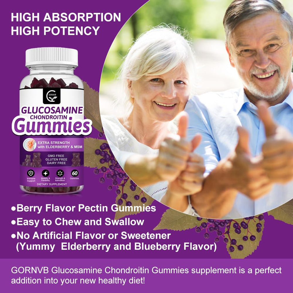 Person enjoying a GORNVB gummy as part of daily routine.
