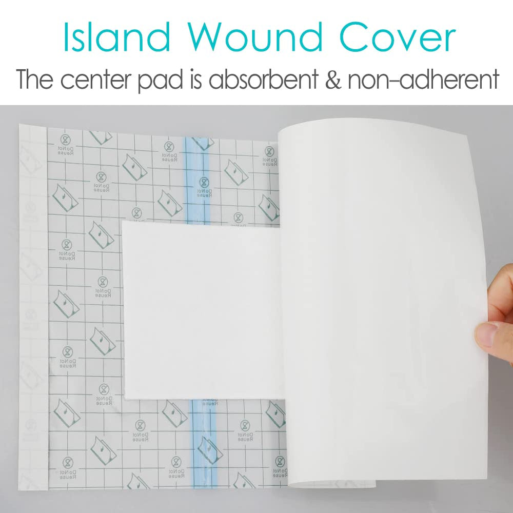 GoToHere soft waterproof cover seals edges to keep wound dry.