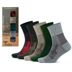 GoWith diabetic socks in a gift box, ideal for gifting.