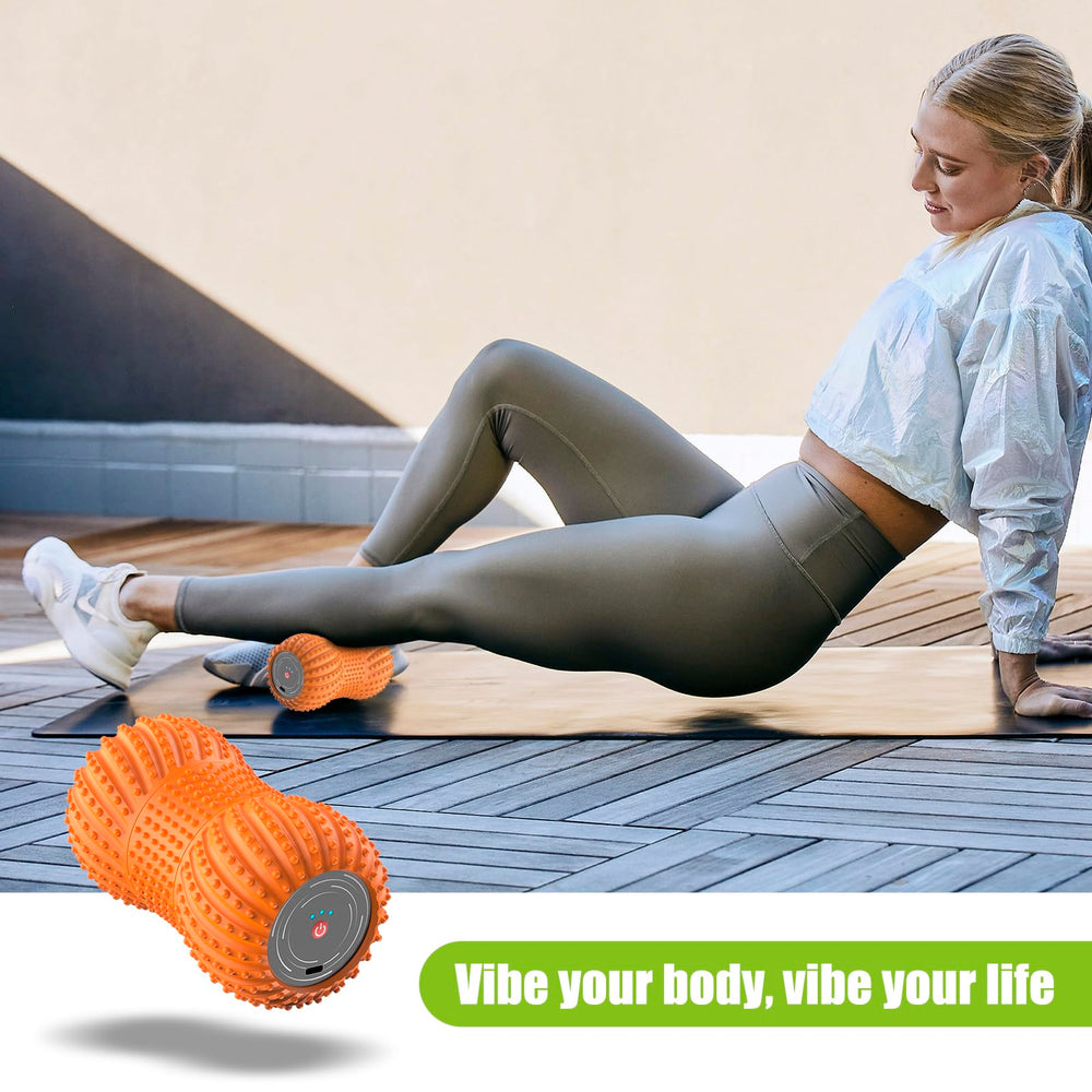GQLHYD six-modes ergonomic roller demonstrating customizable intensity