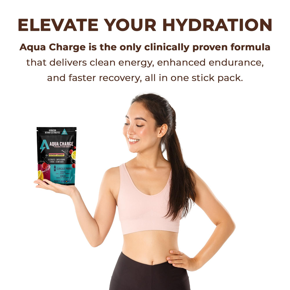 Travel-ready Aqua Charge sticks in a gym bag for daily hydration.