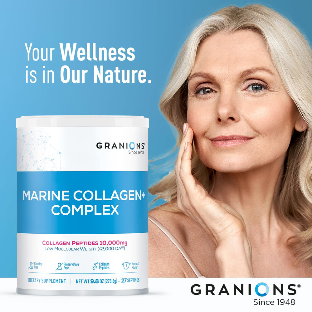 Acerola imagery highlighting Vitamin C in Granions collagen formula.
