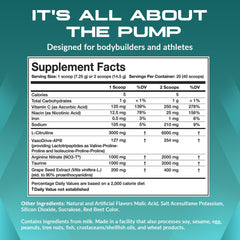Granite Supplements Vaso Blast mix-in-shaker dissolving quickly for training