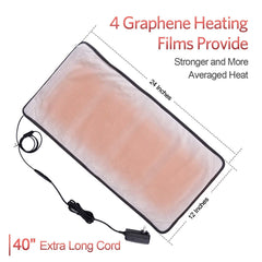 GRAPHENE TIMES removable cover shows easy washing for hygienic reuse