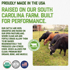 Grassfat USDA Organic grassfed liver, kidney, and spleen in capsules