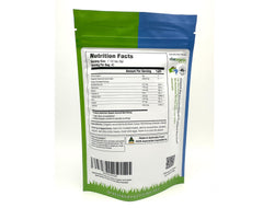 Grassland Nutrition beef kidney freeze-dried powder close-up highlighting granular texture for easy mixing