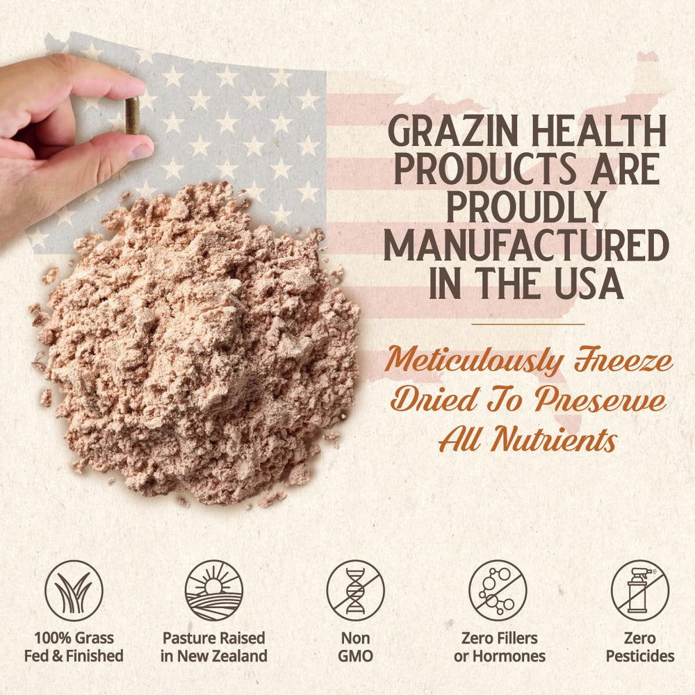 GRAZIN HEALTH lifestyle shot during workout supports active days