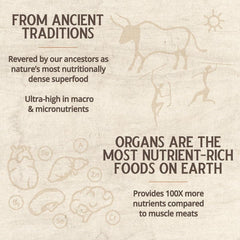GRAZIN HEALTH grass-fed bovine-organ nutrition packaging suggests clean ancestral nutrition