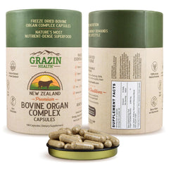 GRAZIN HEALTH organ complex liver capsule for daily vitality and nutrient density.