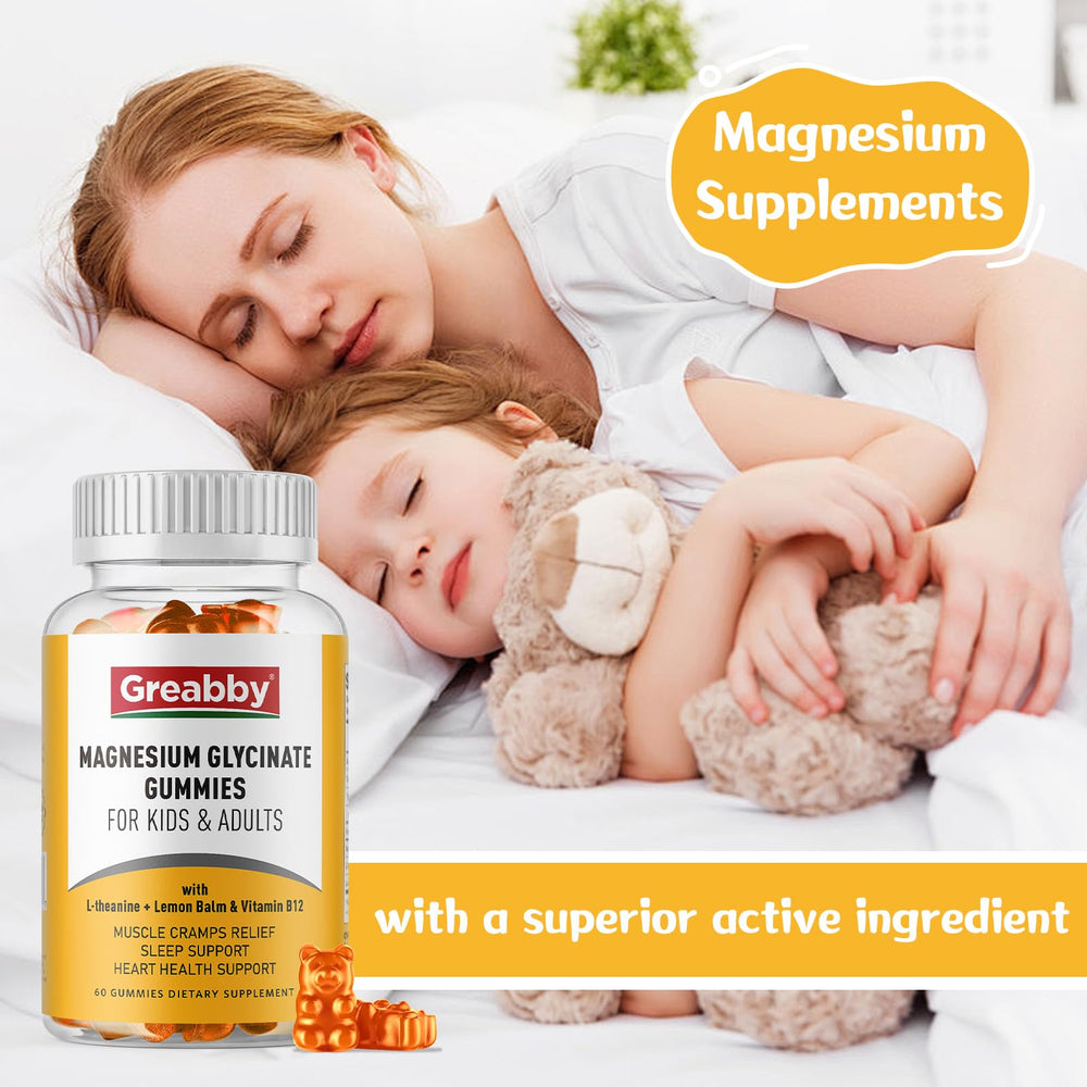 GREABBY’s fruity flavor makes magnesium easy for kids and adults.