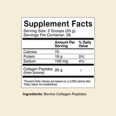 Great Lakes Wellness Collagen Peptides being stirred into coffee for easy integration.