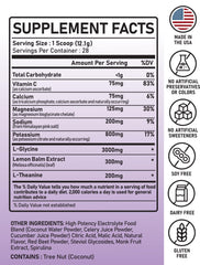 Great Naturally Relax+ ingredients revealed, featuring minerals, glycine, and L-theanine for smooth mood support.