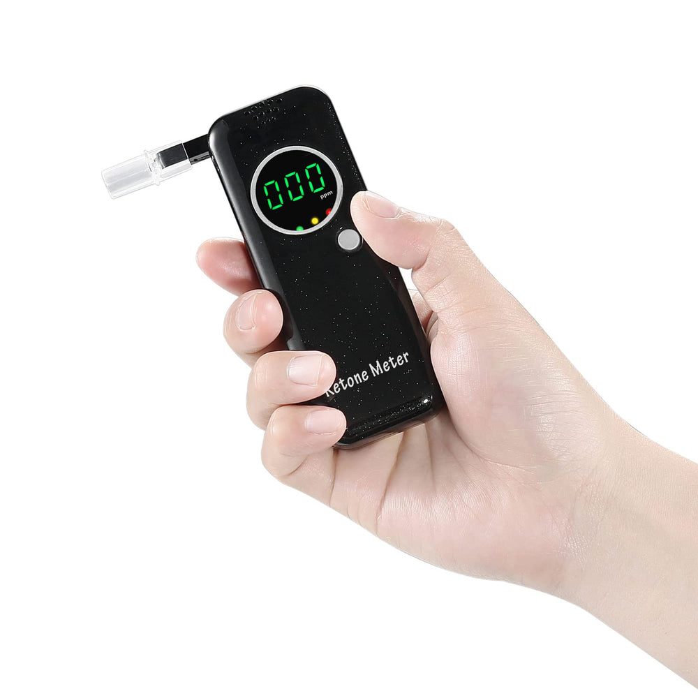 Greatmay monitor in use during a quick 5–6 second breath test