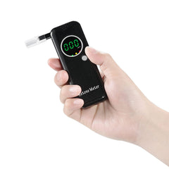 Greatmay monitor in use during a quick 5–6 second breath test