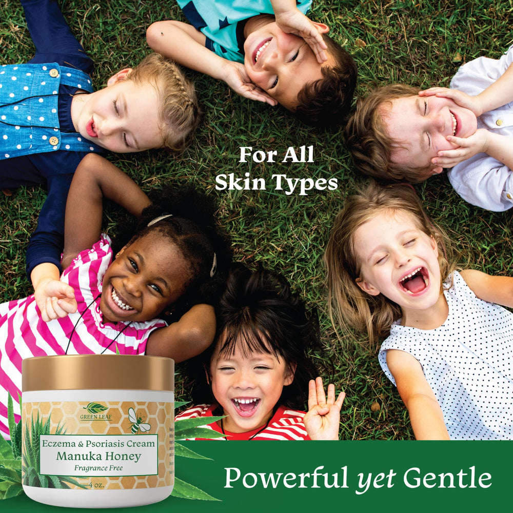 Green Leaf Naturals product for eczema-prone skin and irritation relief
