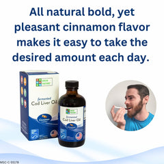 Green Pasture cinnamon liquid stored in refrigerator after opening
