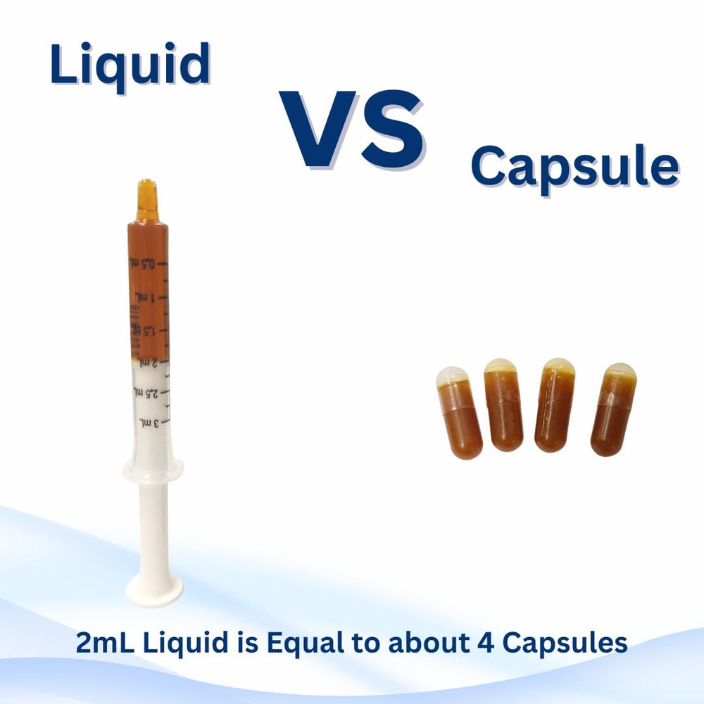Green Pasture syringe allows precise, easy dosing