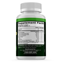 Green Valley Naturals Brain Vitality Plus Lutemax 2020 visuals on packaging.