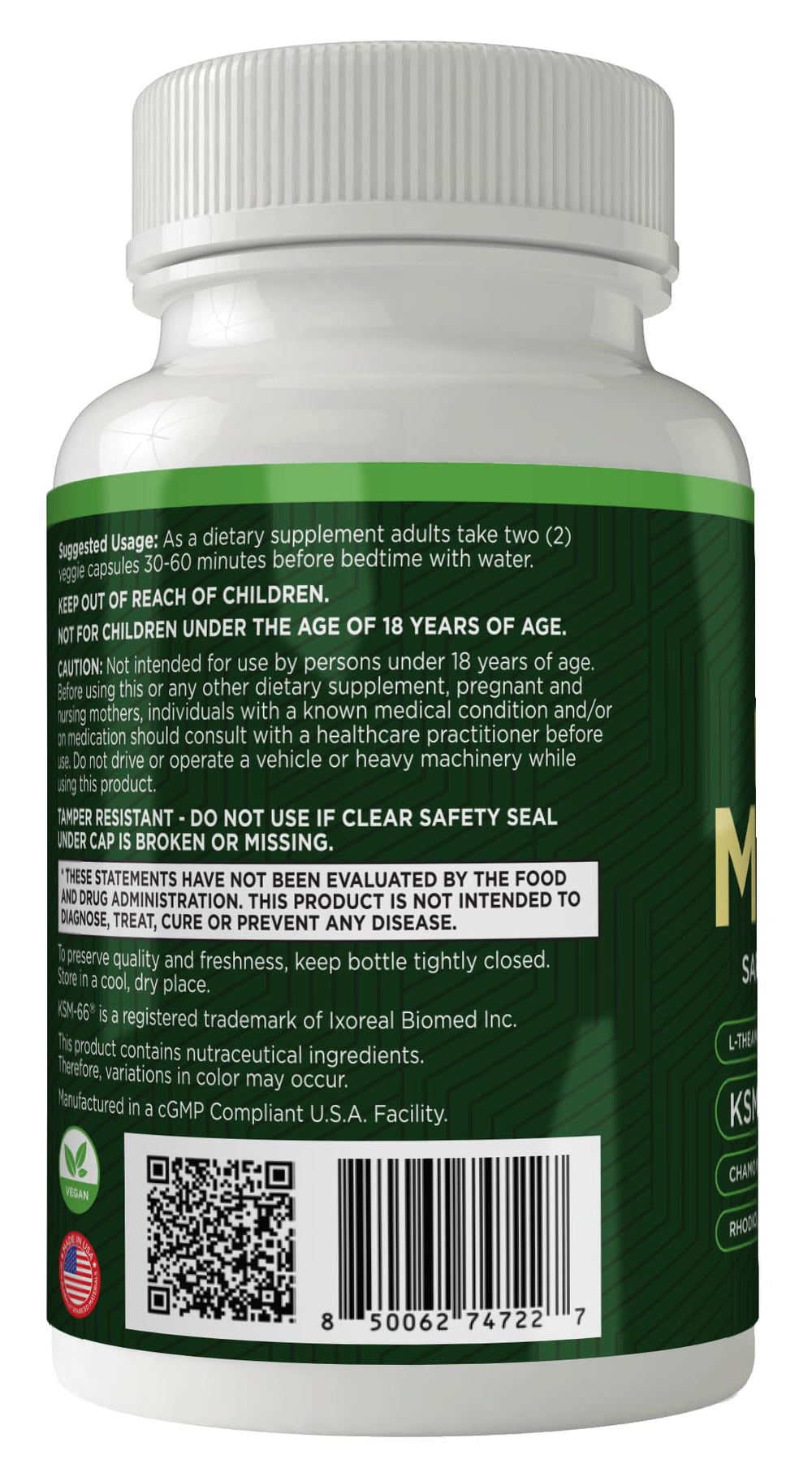 GREEN VALLEY NATURALS My Sleep Miracle capsules arranged for a peaceful nightly routine