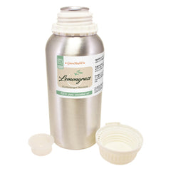 GreenHealth Lemongrass essential oil used in DIY cleaner for natural cleaning.