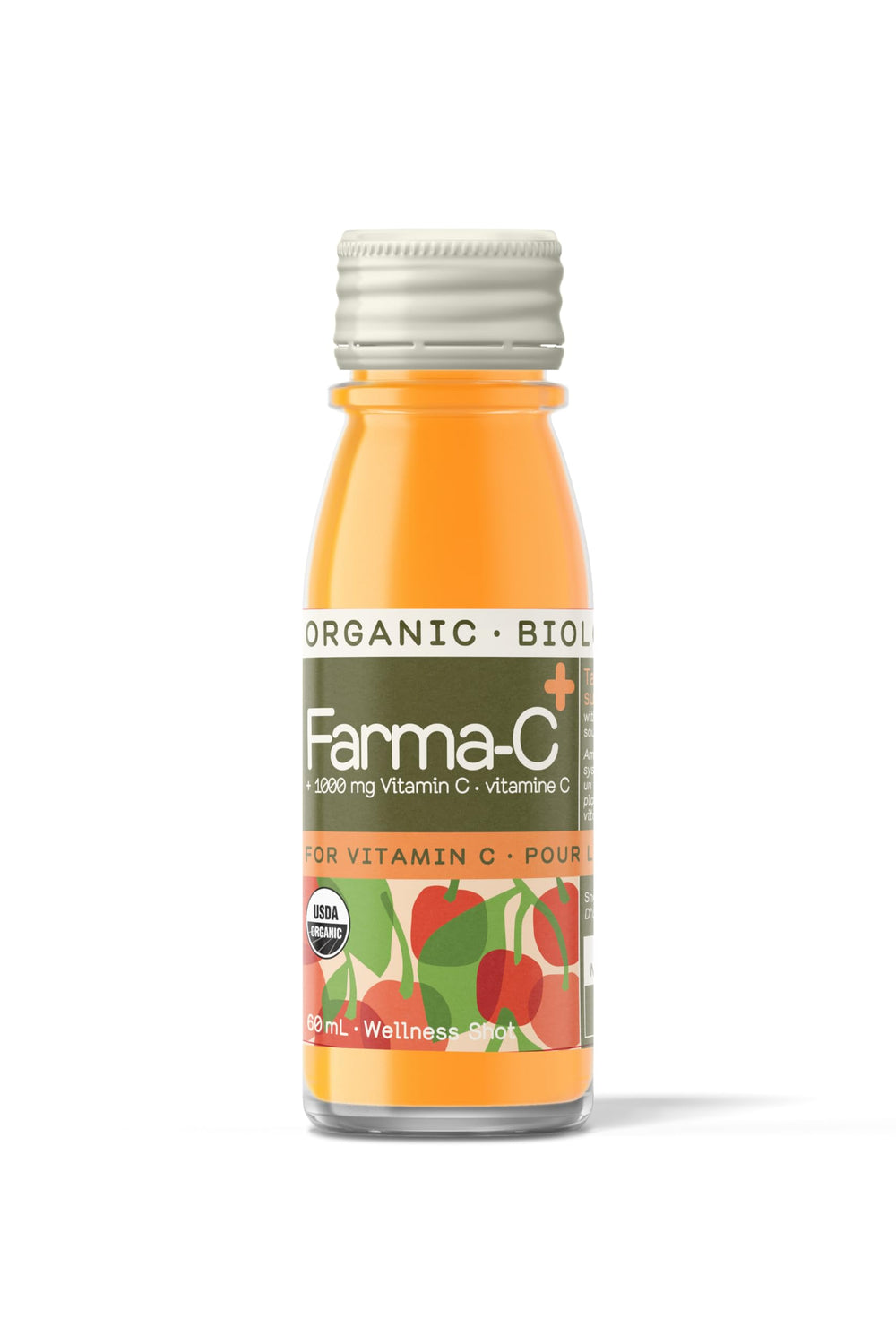 GREENHOUSE JUICE CO Farma-C+ shot with orange and acerola—portable vitamin C boost for on-the-go