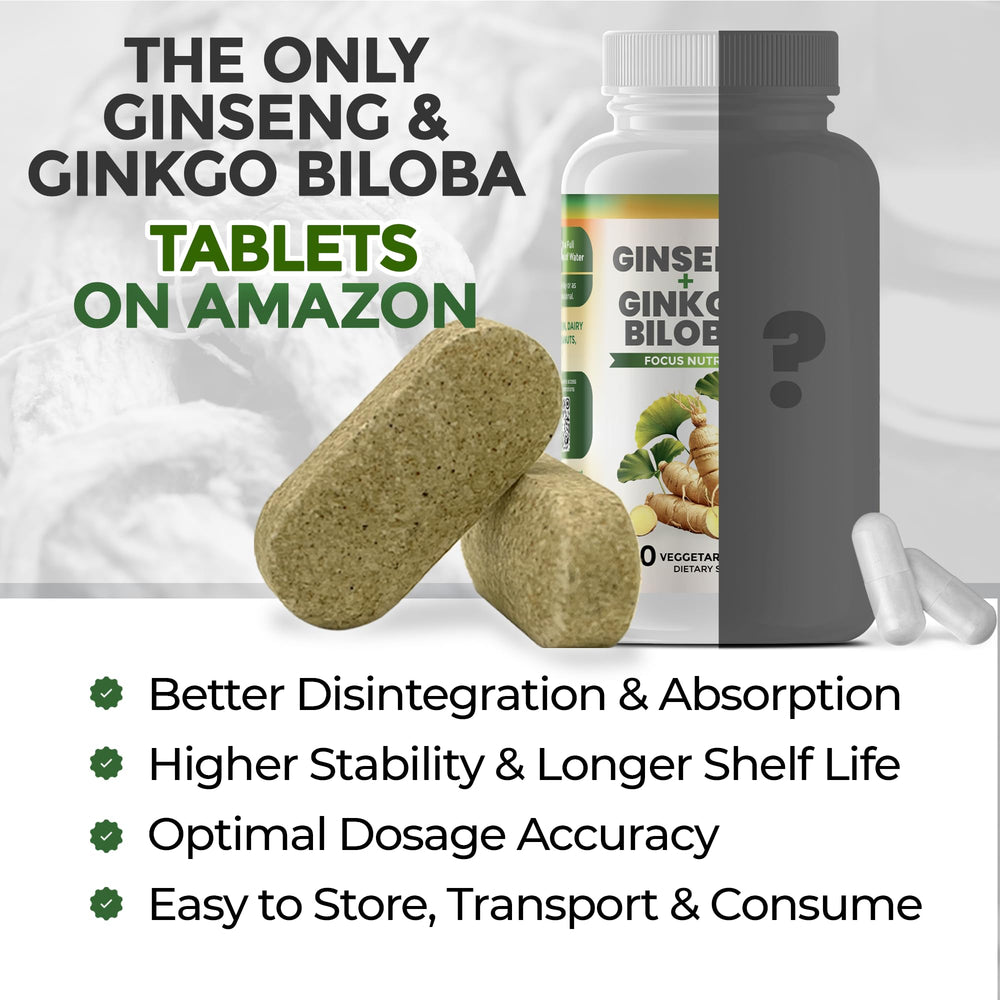 greennatr ginko biloba tablets blister promoting memory and clarity