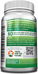 GreeNatr Pure Moringa bottle side view emphasizing natural nutrients for daily wellness.
