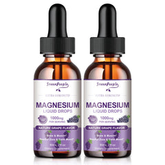 GREENPEOPLE Magnesium Glycinate Liquid Drops bottle for fast sleep support