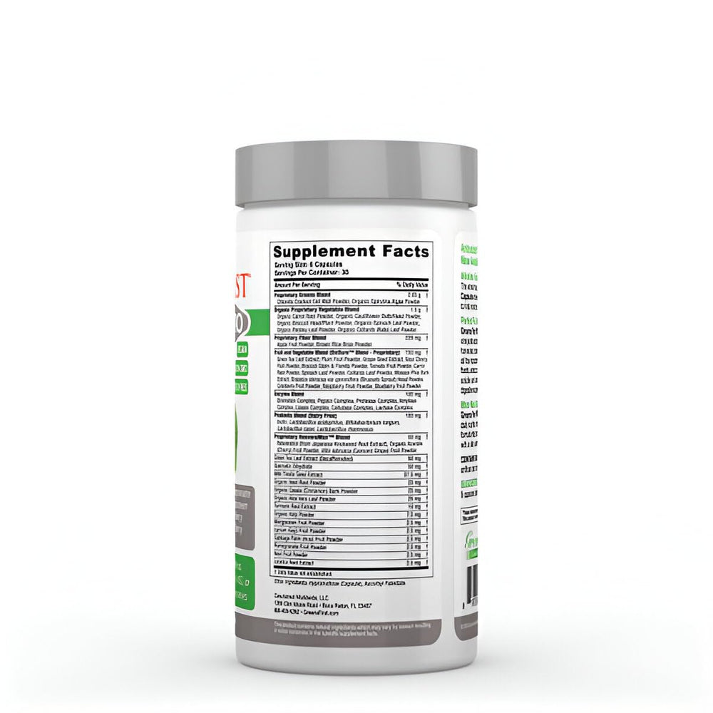 Greens First Phytonutrient daily-use-on-desk suggests a simple routine.