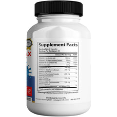 GREENVIFY HerpesFend Max capsules close-up for convenient daily defense.