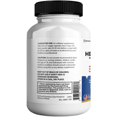 GREENVIFY HerpesFend Max garlic component close-up, immune support notes.