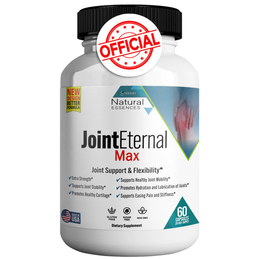 GREENVIFY Joint Eternal Max bottle front view showing premium natural joint support for active lifestyles