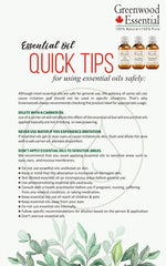 Greenwood Essential Wormwood Oil being diluted with a carrier oil for safe use.